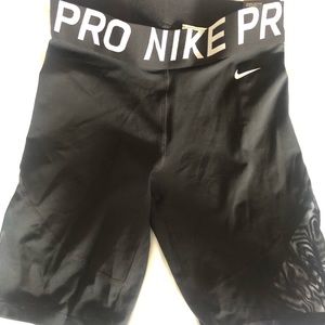 Nike pro tight fit training shorts